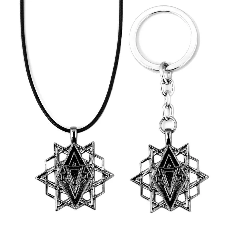Conjunto De Chaveiros E Colares Star Guardian Amulet Alloy