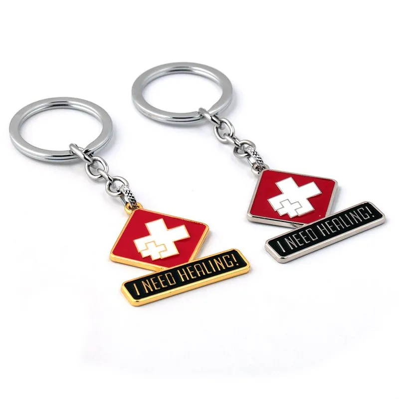 Ícone Do Keychain Gaming Supply I Need Healing! Mensagem