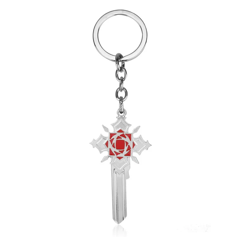 Pingente De Chaveiro Vampire Knight Rose Design