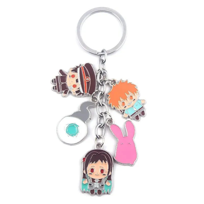 Conjunto De Chaveiros De Acrílico Hanako-kun Nene & Hanako Com Capa De Banheiro