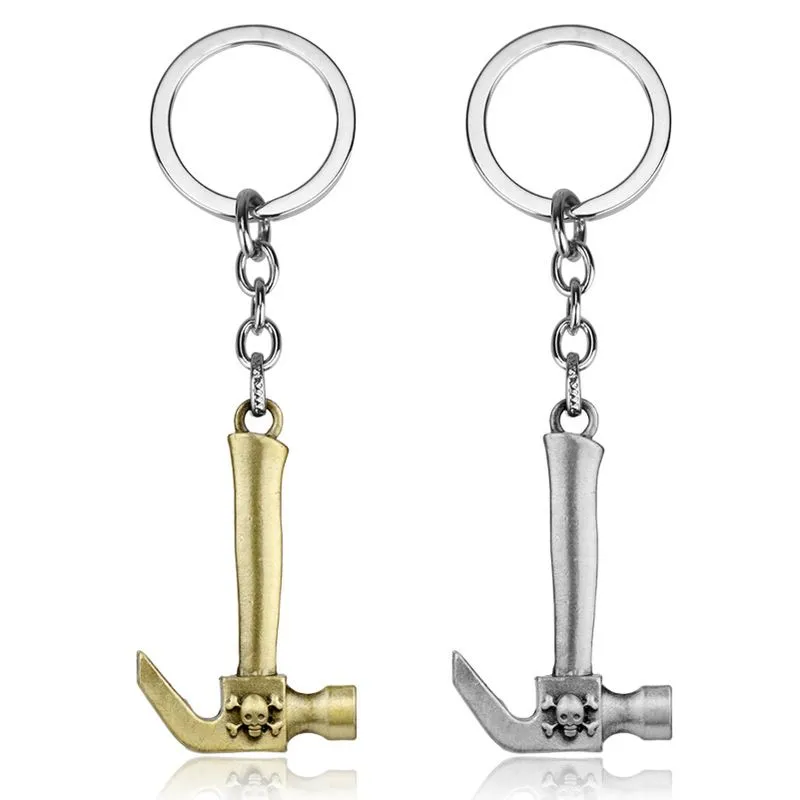 Chaveiro Skull Hammer Metal Alloy Chaveiro
