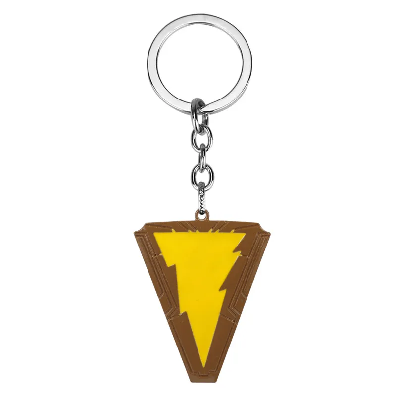 Colar De Chaveiro Shazam! Lightning Bolt Para Fãs
