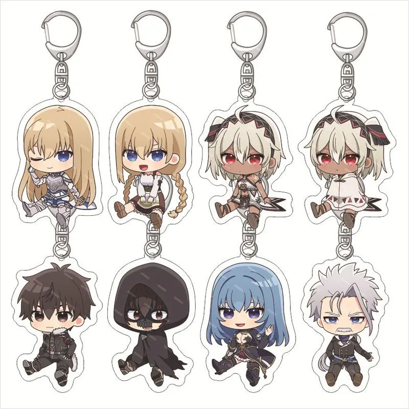 Conjunto De Chaveiros De Acrílico Berserk Of Gluttony Fate, Grid, Rocishi