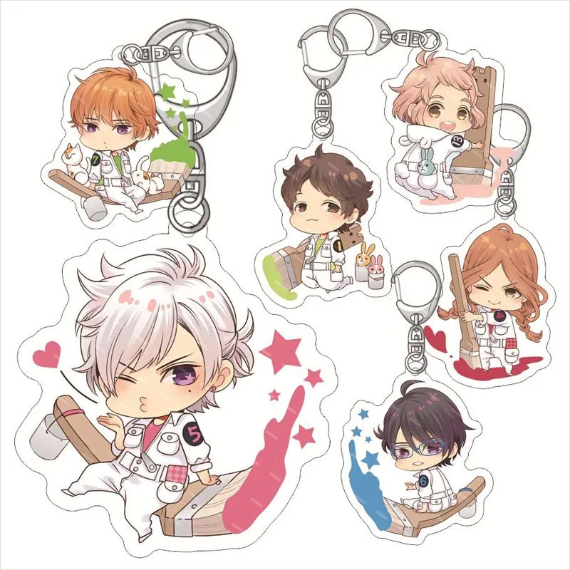 Chaveiro De Acrílico Brothers Conflict Asahina Ema Anime Fan