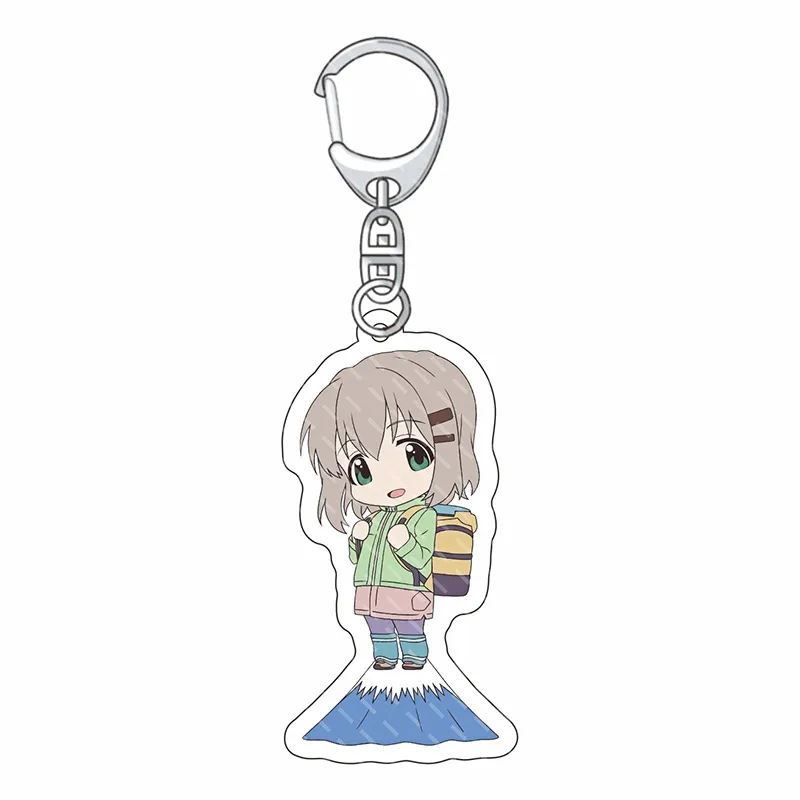 Chaveiro Yama No Susume Aoi, Hinata, Kaede, Acrílico Kokona