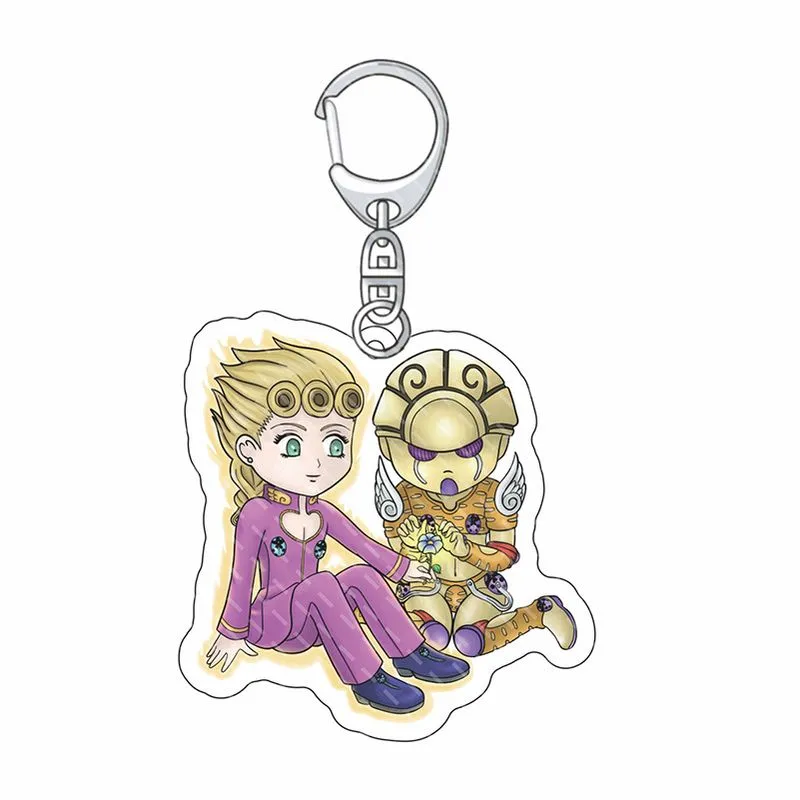 Chaveiro Acrílico Jujutsu Kaisen Gojo Satoru Chibi Design