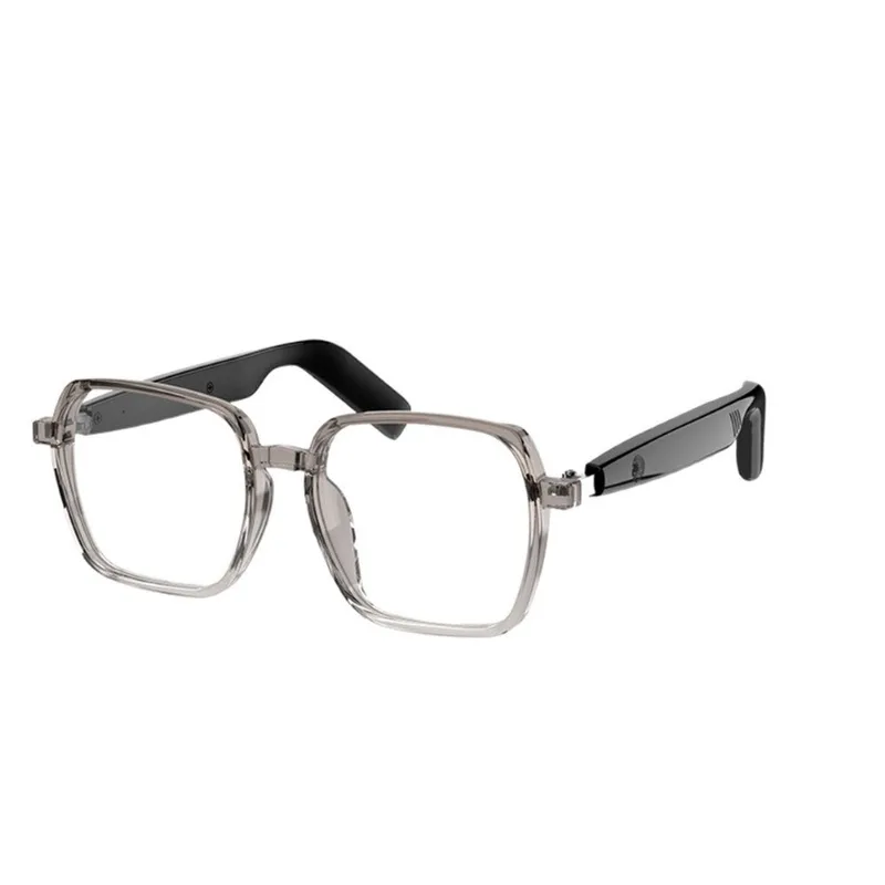 Óculos Bluetooth Inteligentes Sg22 Pro 8h Playtime Cinza Transparente