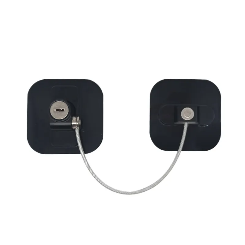 Gaveta De Janela Com Fechadura De Segurança Para Crianças, Geladeira Preta, Abs/alloy