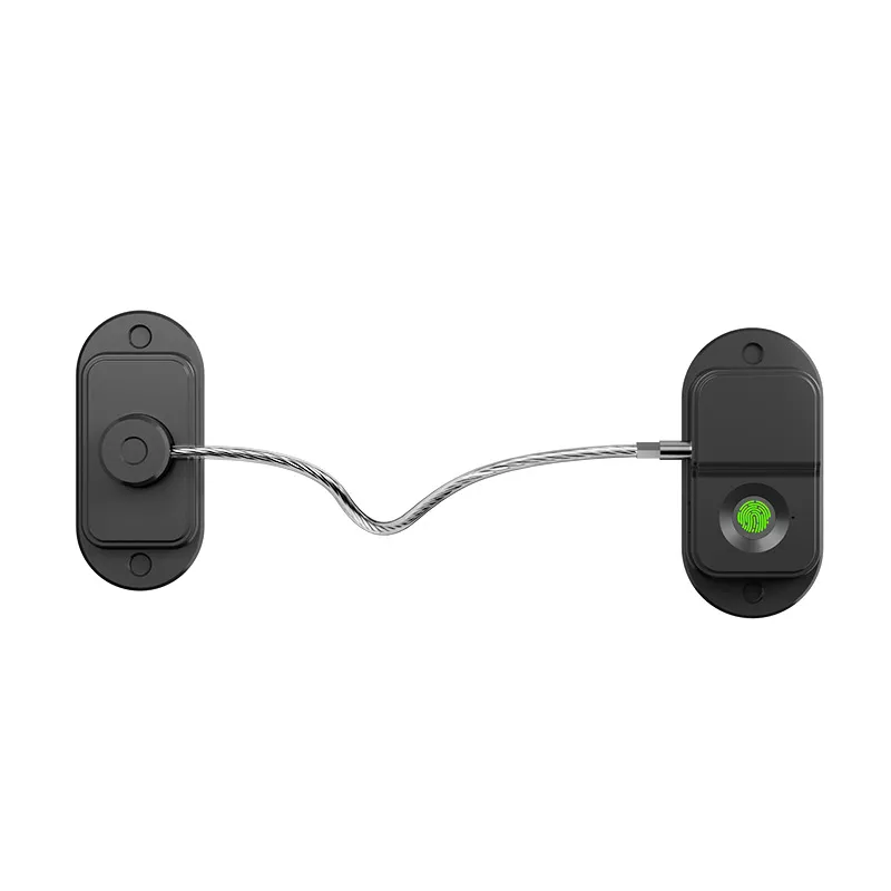 Fechadura Inteligente De Impressão Digital Para Armários E Geladeiras, Branca