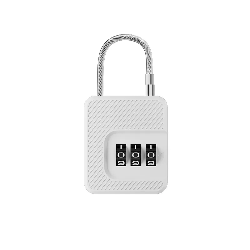 Corrente De Cabos Compacta Combination Lock Para Bagagens E Dormitórios