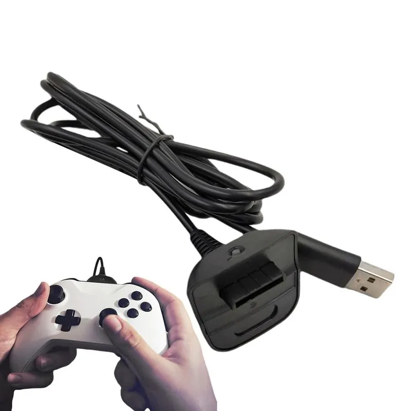 Cabo De Carregamento Para Controlador Xbox 360 Cabo Usb De 1,5 M