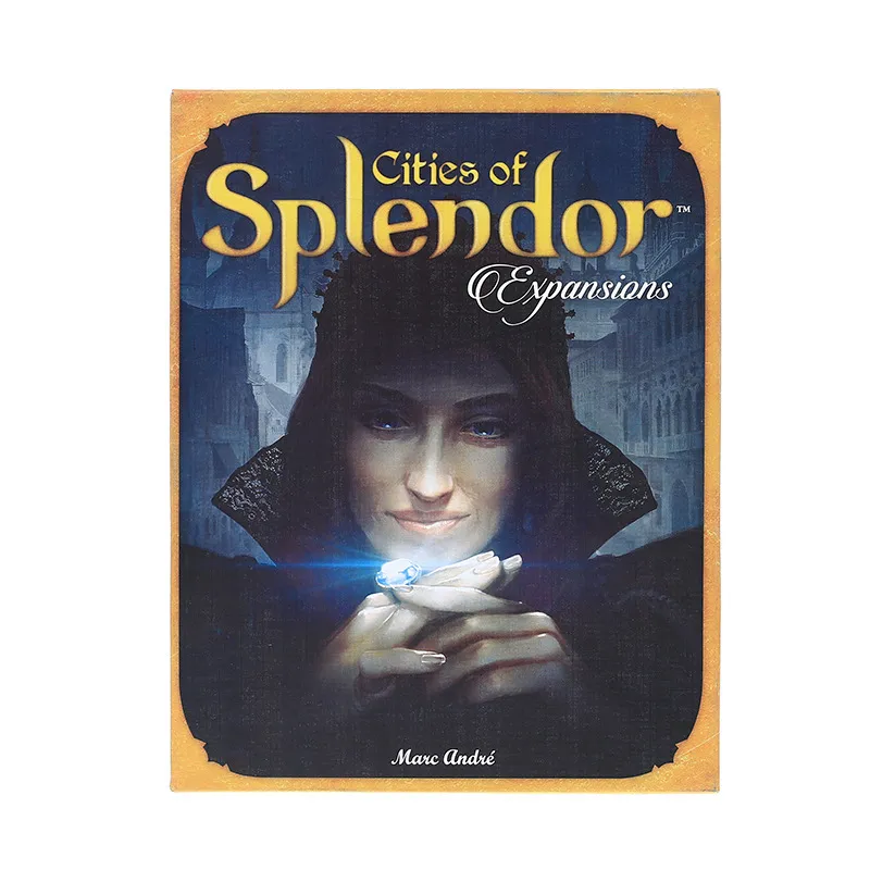 Jogo De Cartas De Expansão Cities Of Splendor Strategy Party Game