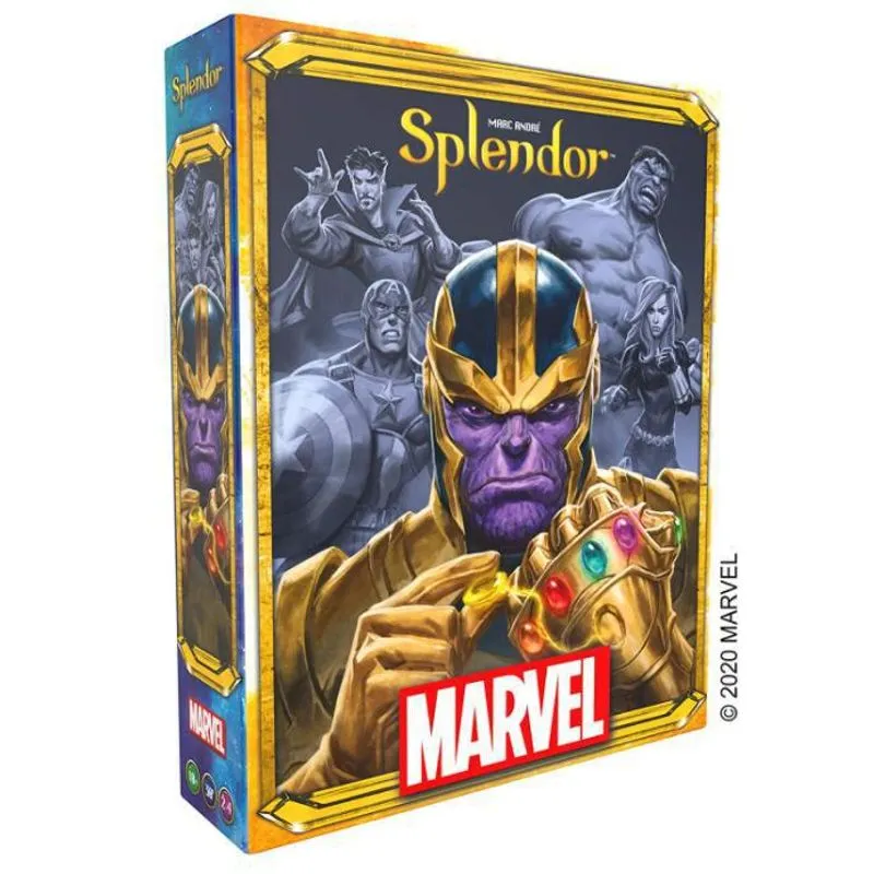 Jogo De Tabuleiro De Estratégia Marvel Splendor For Family Night