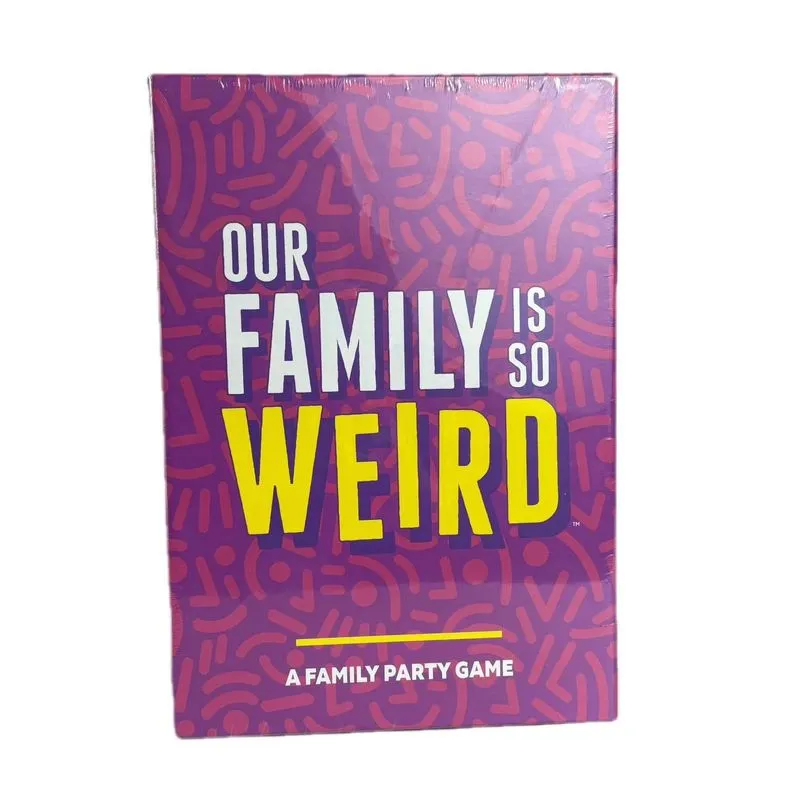 Jogo De Cartas Nossa Família É Uma Festa Familiar Engraçada