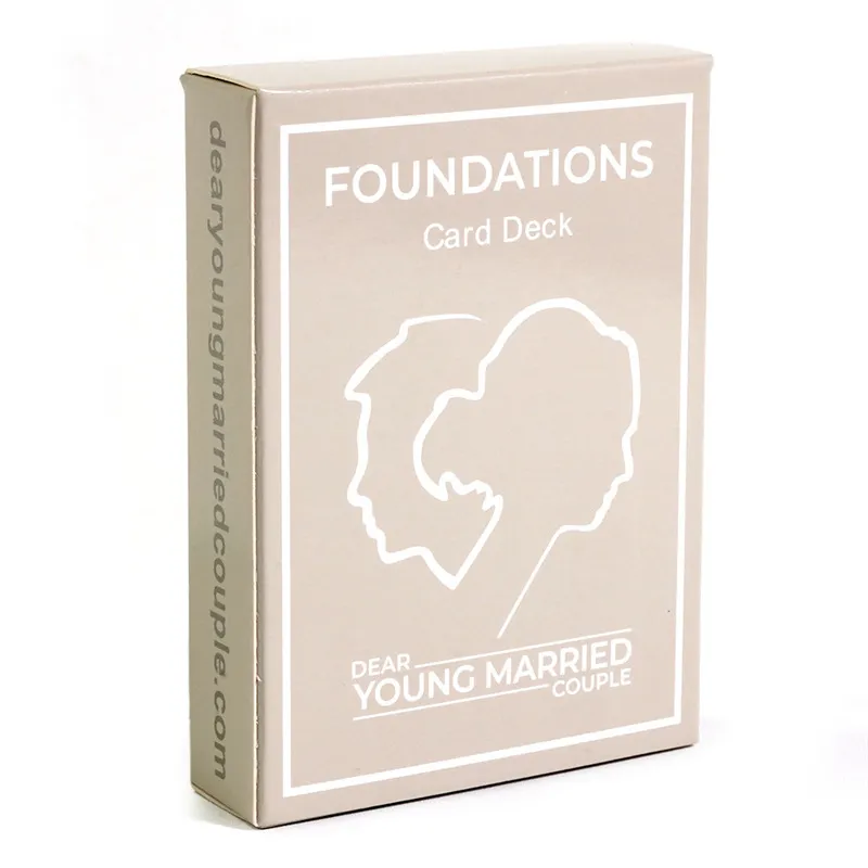 Conversation Card Game Deck Foundation Couples Com 50 Cartas