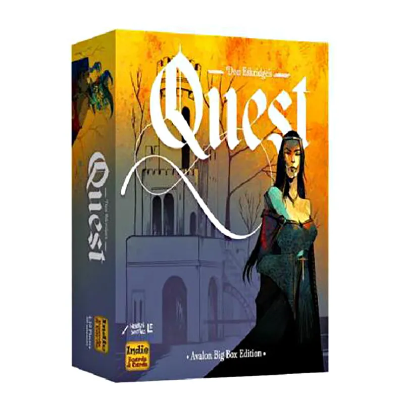 Jogo De Mesa Quest Avalon Hidden Role Strategy Party Game