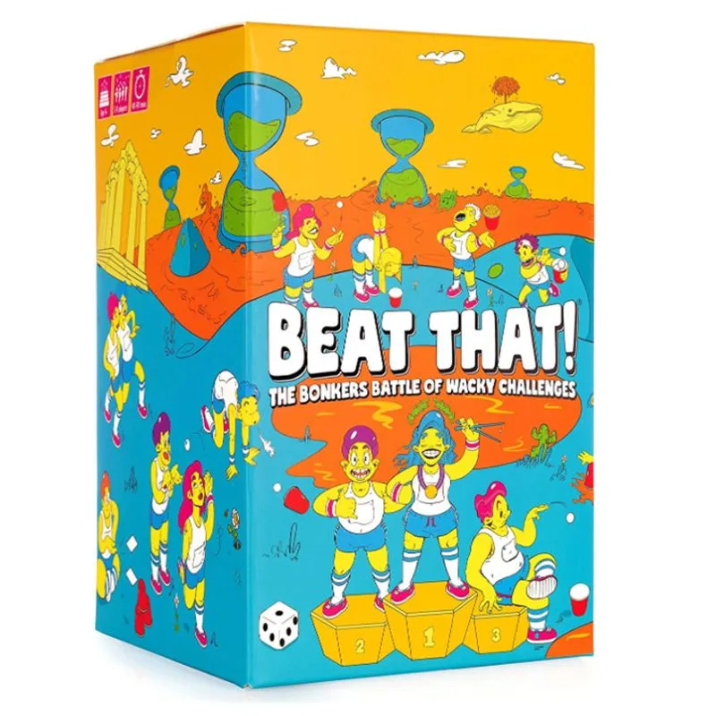 Party Challenge Game Beat That Para Uma Noite De Jogos Em Família