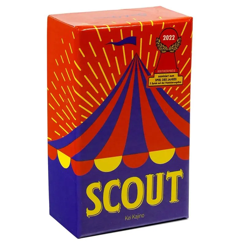 Jogo De Cartas De Estratégia Scout Strategy For Family Party Game Night