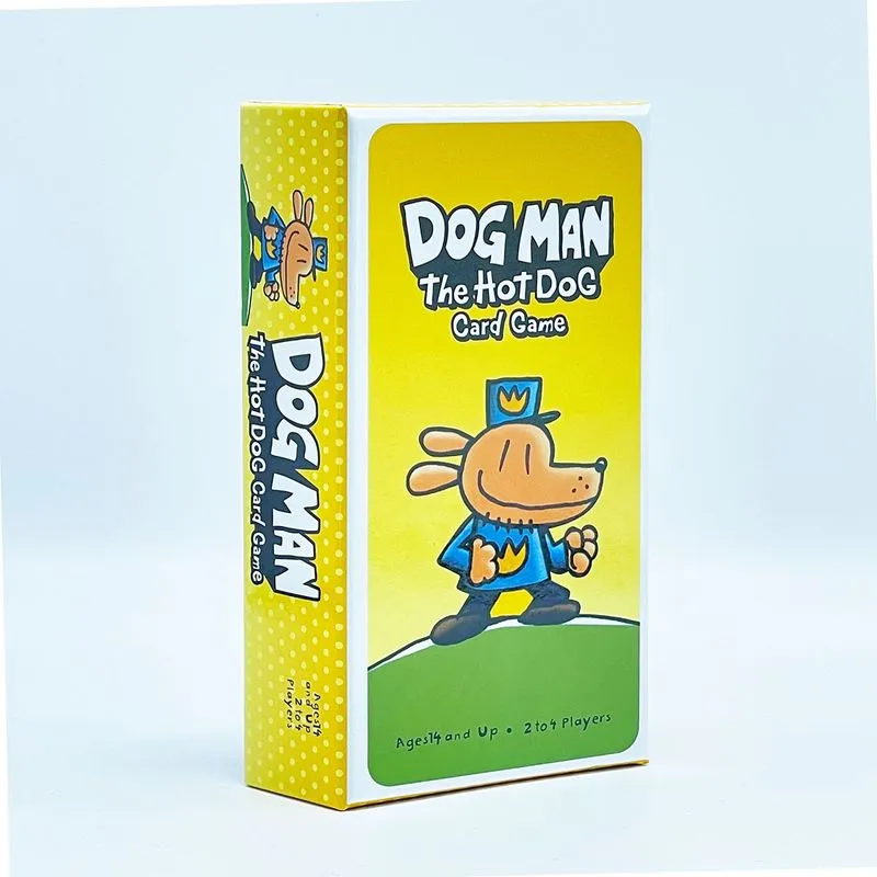 Jogo De Cartas Dog Man The Hot Dog Para Crianças E Diversão Em Família