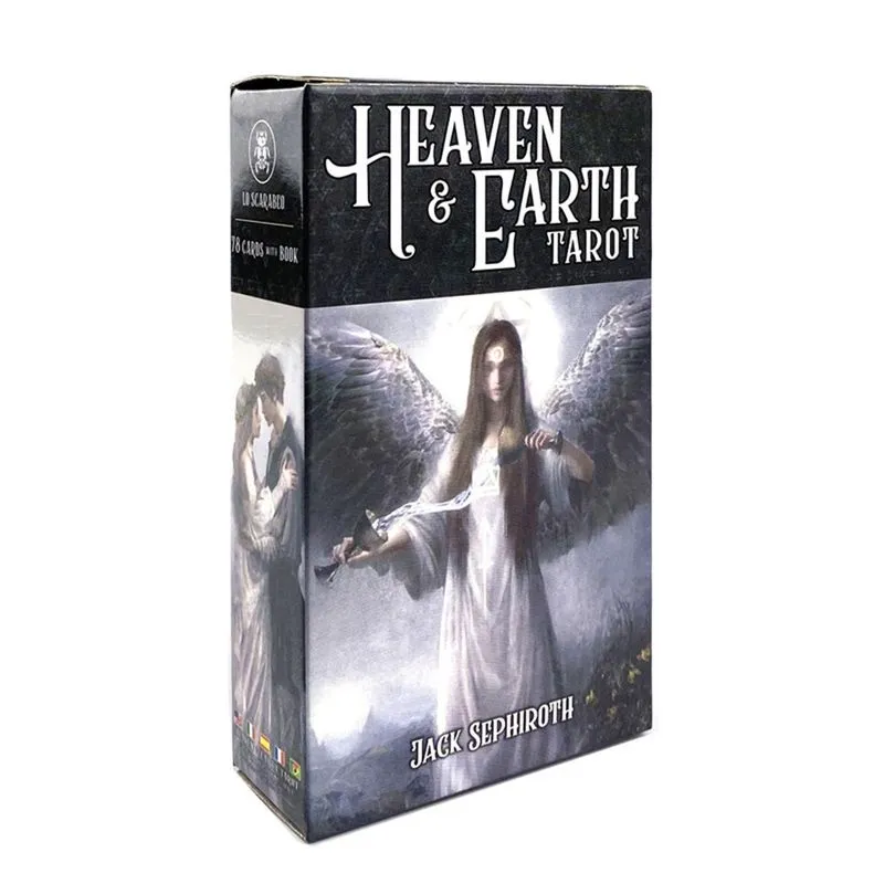 Baralho De Tarô: Cartas De Adivinhação Do Céu E Da Terra Com Guia