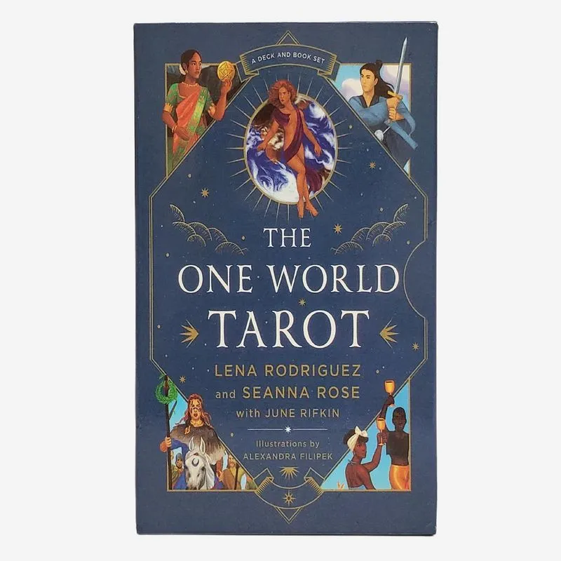 Conjunto De Cartas De Adivinhação Espiritual Do Tarot Deck One World