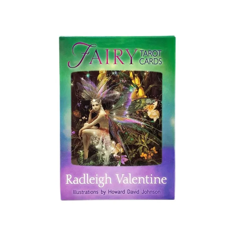 Baralho De Cartas De Tarô Baralho De Cartas De Tarô De Fadas Com Arte De Fantasia