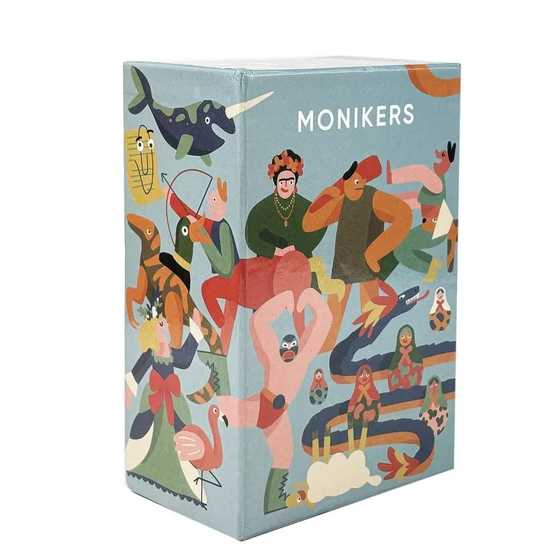 Jogo De Cartas De Festa Monikers Party Word Guess Game