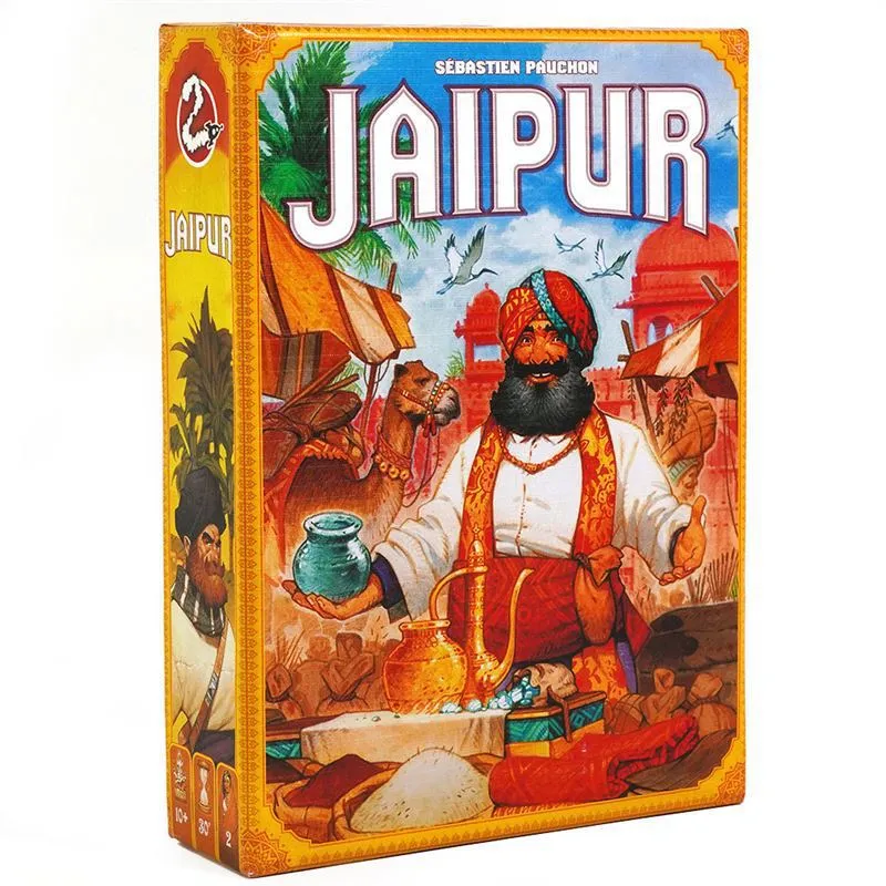 Jogo De Cartas Jaipur Strategy Trading Game Para 2 Jogadores