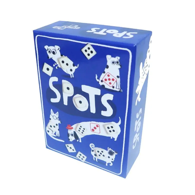 Jogo De Cartas Spots Dice Family Party Game Com Cães Para Crianças E Adultos