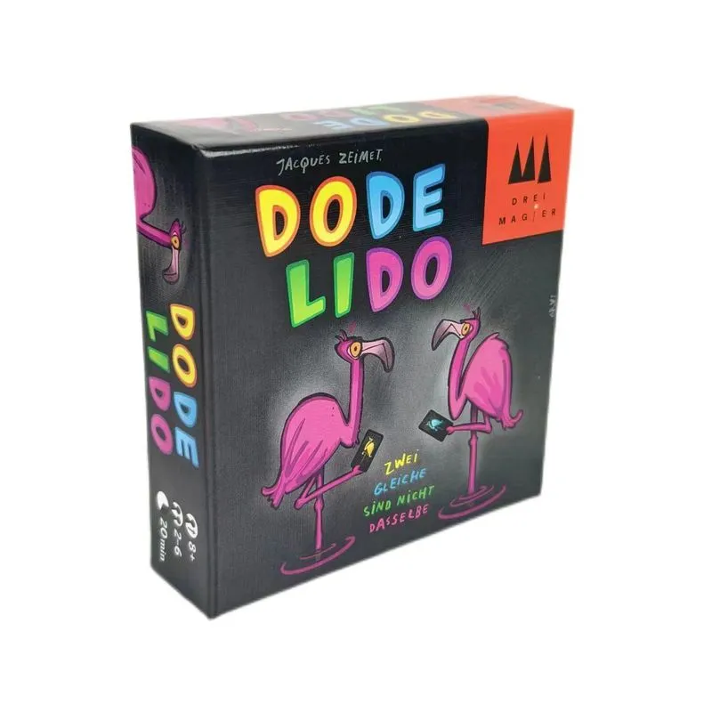 Jogo De Cartas Dodelido Fast Reflex Para Família E Amigos