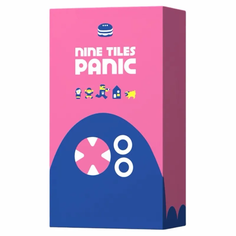 Jogo De Quebra-cabeça Nine Tiles Panic Para 2-6 Jogadores