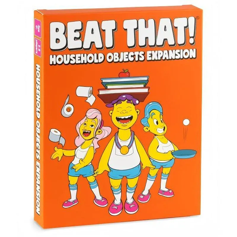 Jogo De Cartas Household Objects Expansion Beat That Diversão Em Família