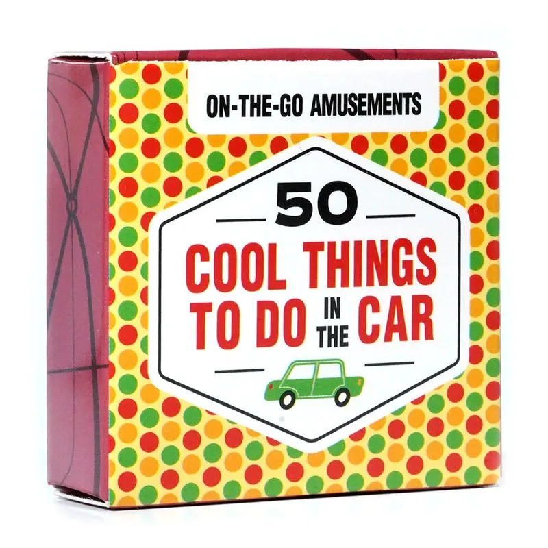 Jogo De Viagem 50 Coisas Legais Para Fazer No Carro Para Todas As Idades
