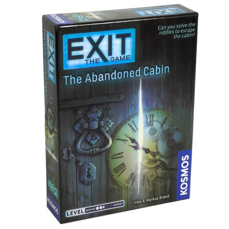Jogo De Cartas Exit: The Abandoned Cabin - Escape Room Experience