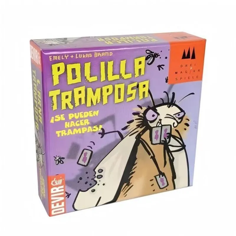 Jogo De Cartas Polilla Tramposa Para 2-6 Jogadores