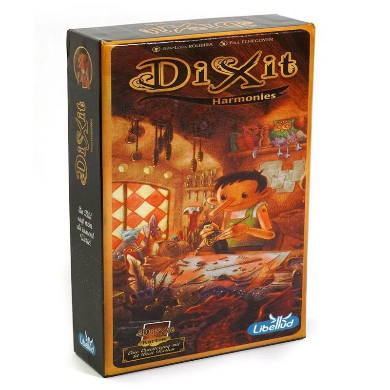 Jogo De Cartas Dixit Harmonies Creative Storytelling De 3 A 6 Jogadores