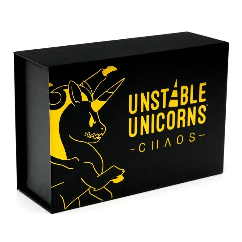 Jogo De Cartas Unstable Unicorns: Chaos Para 2-8 Jogadores