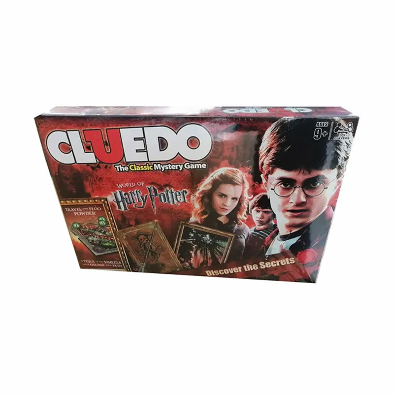 Jogo De Tabuleiro Cluedo Harry Potter Edition Mystery Para 3-6 Jogadores