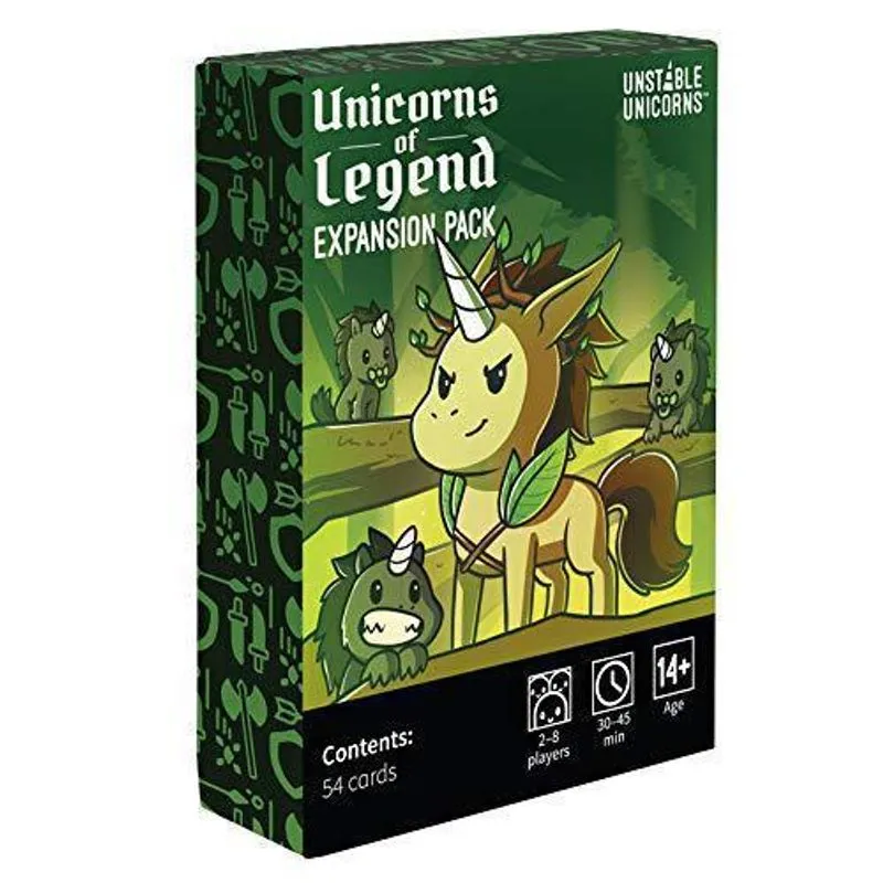 Pacote De Expansão Unicorns Of Legend Para Unstable Unicorns
