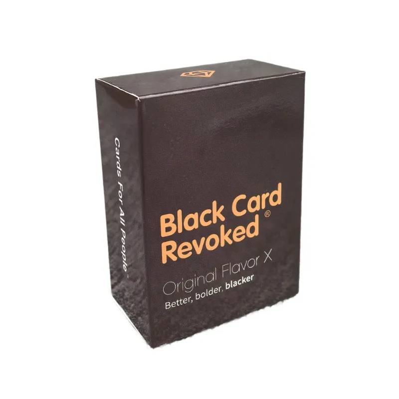 Jogo De Cartas De Festa Black Card Revoked Original Flavor