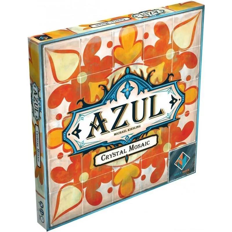 Jogo De Tabuleiro Azul: Crystal Mosaic Strategic Tile Para 2-4 Jogadores