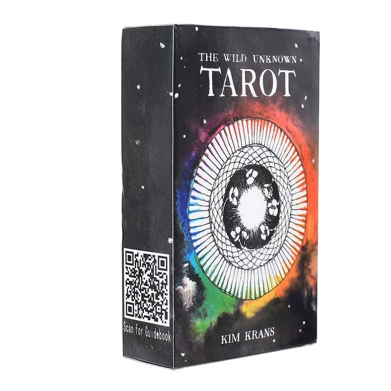 Baralho De Cartas De Tarô O Baralho De Tarô Wild Unknown De Kim Krans