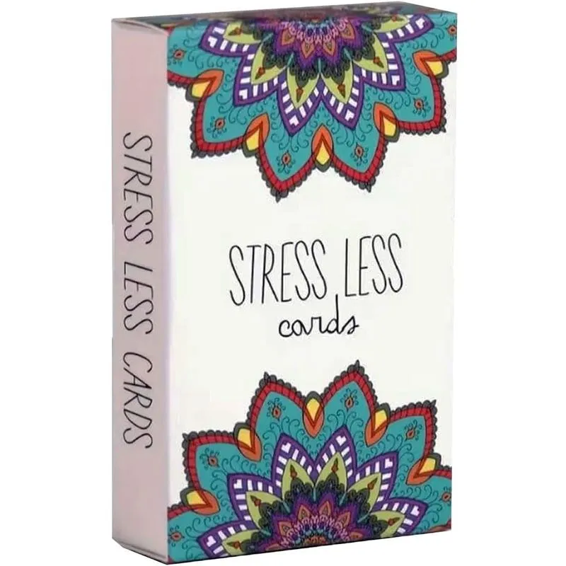 Jogo De Cartas Stress Less Cards Relaxing Para Aliviar O Estresse