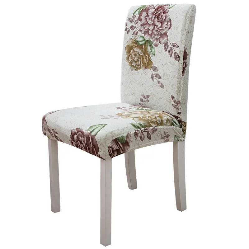 Capas De Cadeira, Capas Protetoras, Design Floral, Pacote Com 4