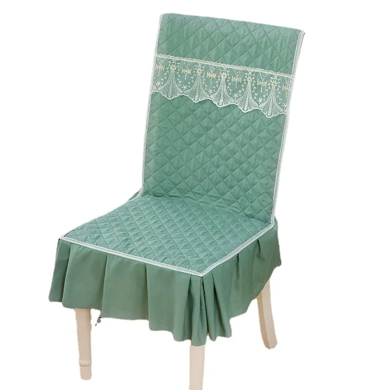 Capas De Cadeira, Protetoras, Capas De Algodão, Verde, Branco