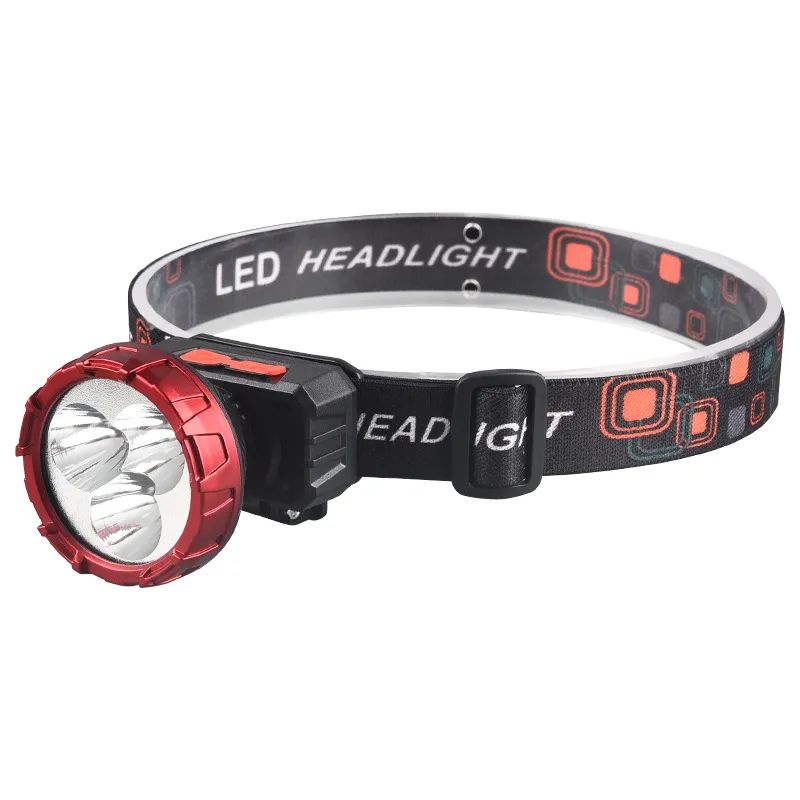Farol Led Compacto, Usb Recarregável, Vermelho, Externo