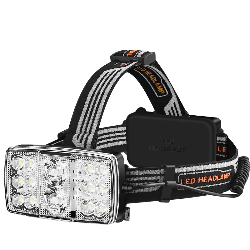 Farol Led 14 Leds Brilhantes Usb Recarregáveis Ao Ar Livre