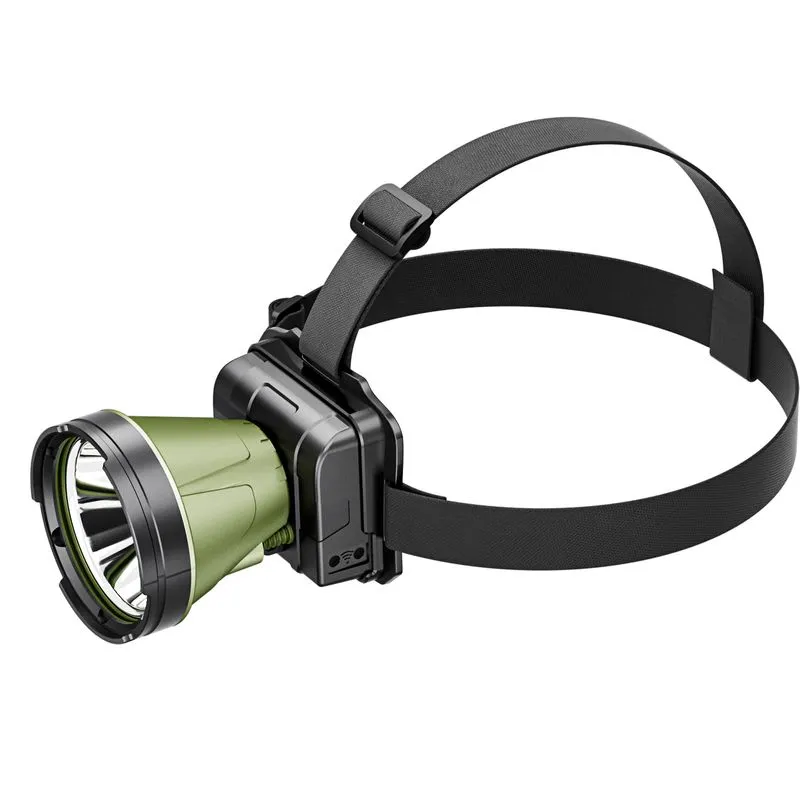 Farol Recarregável Impermeável T98 10w Para Pesca Noturna