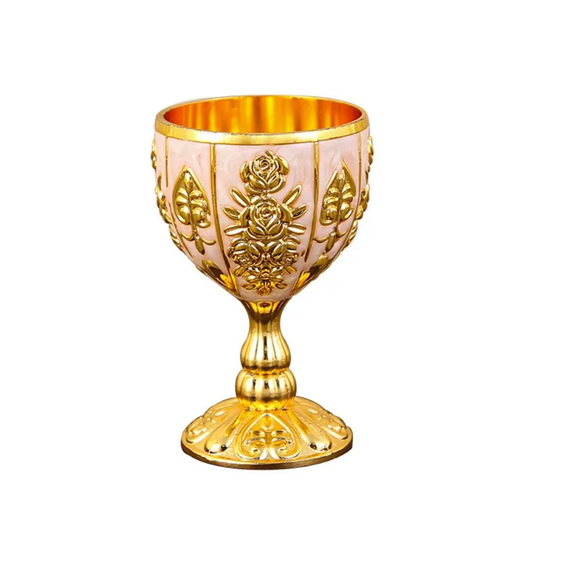 Mini Copo De Vinho Branco De Metal Europeu De 30 Ml