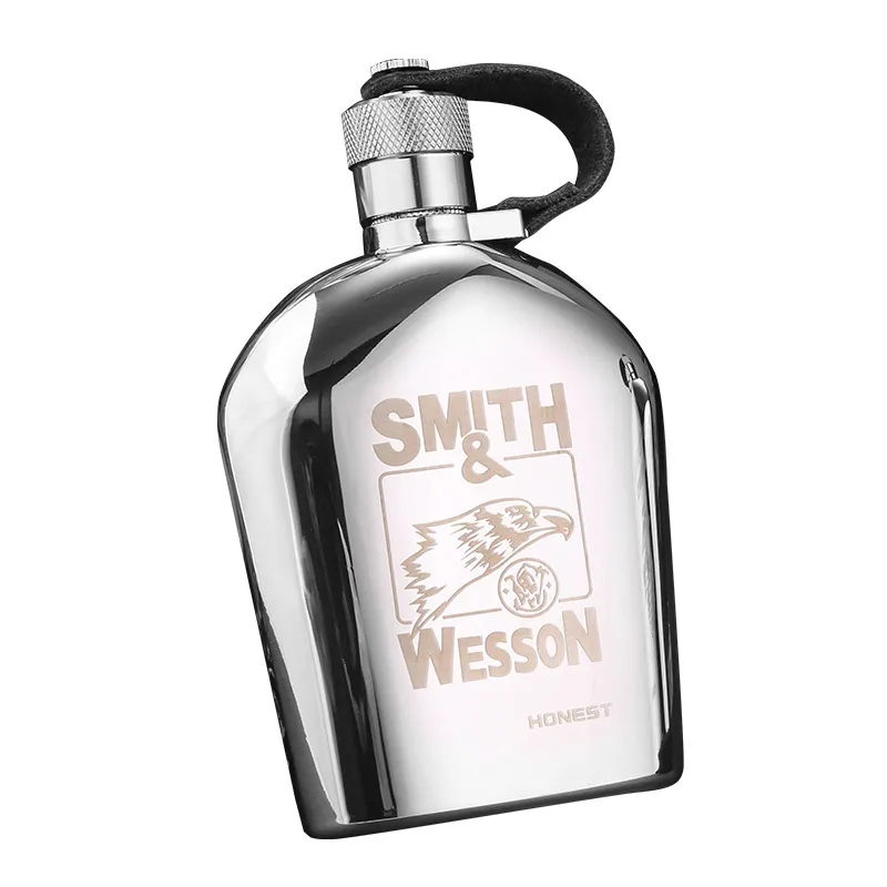 Frasco De Aço Inoxidável Hip Flask 150 Ml De Prata Em Estilo Alemão